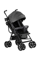 Sa7 Babyhope Baston Bebek Arabası Siyah